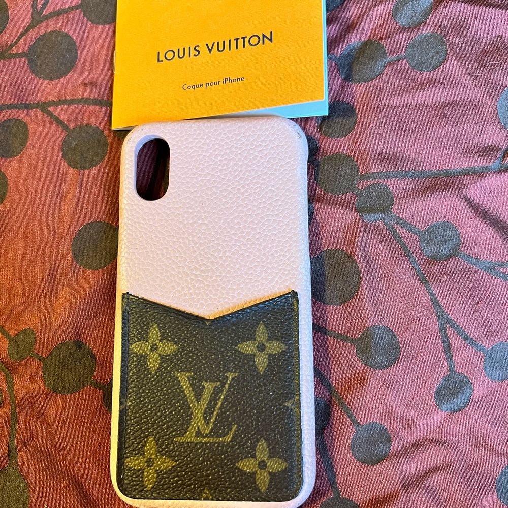 Authentic Louis Vuitton iPhone X/Xs case